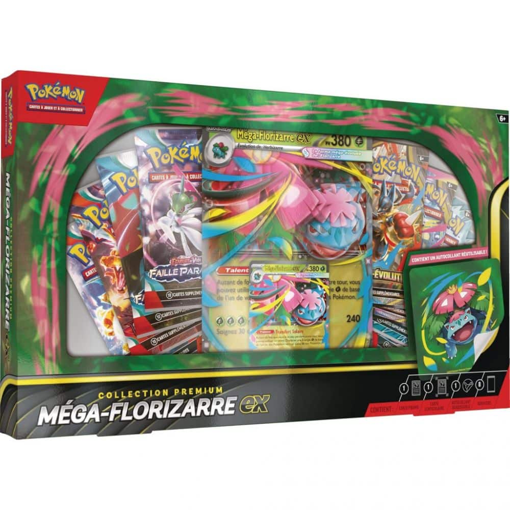 pokemon : coffret premium florizar