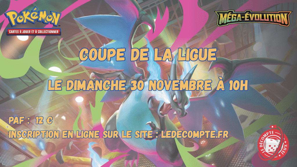 Coupe de la Ligue Pokémon - 30 Novembre - coupe de la ligue pokémon novembre