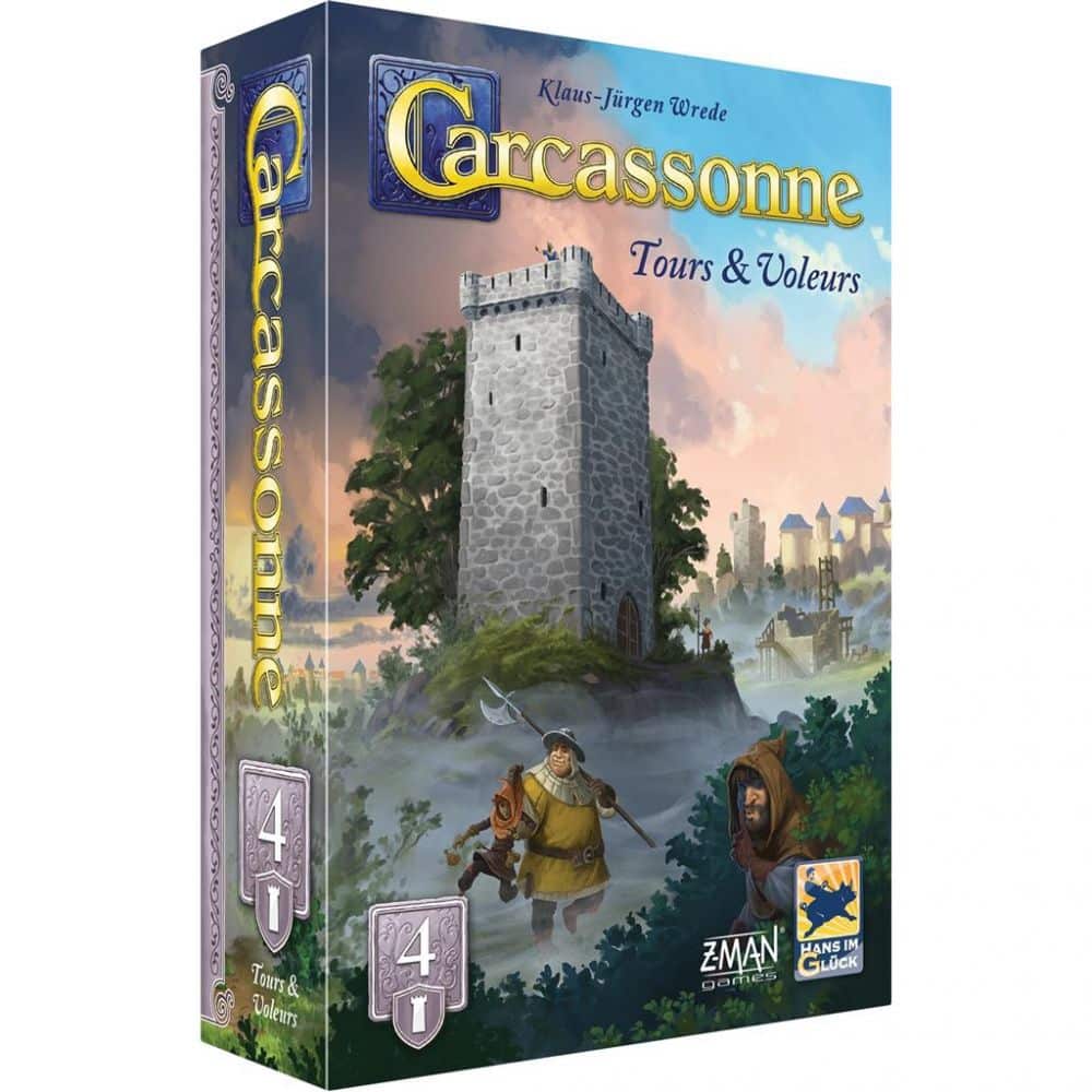carcassonne extension 4 : tours et voleurs 2025