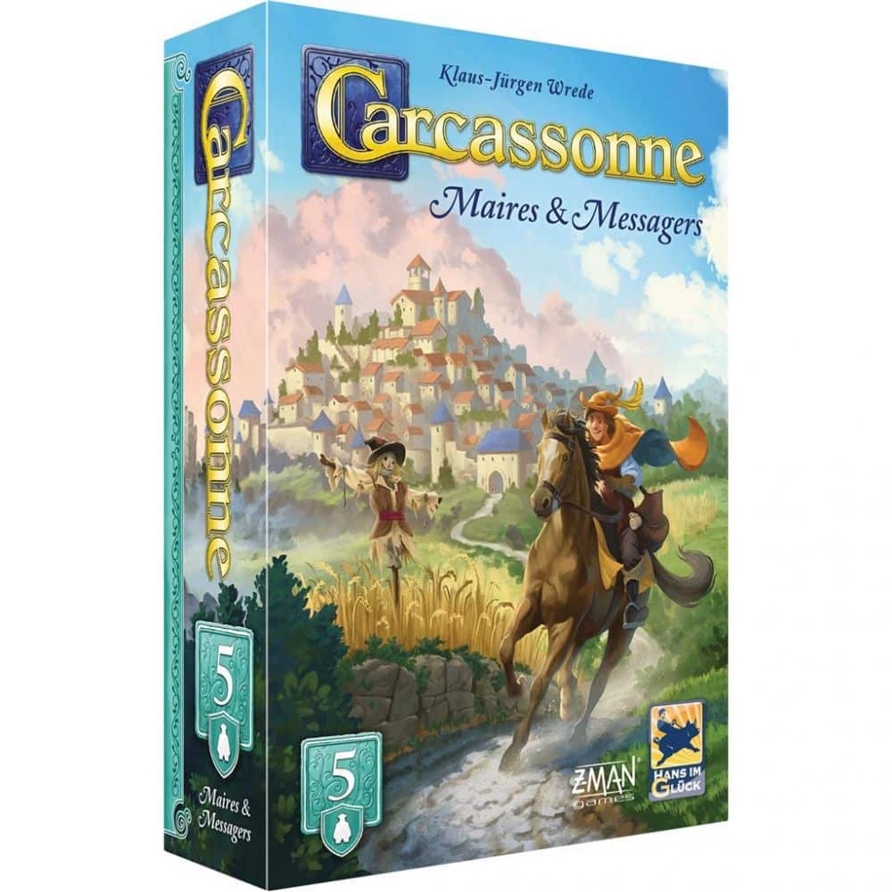 carcassonne extension 5 : maires et messagers 2025