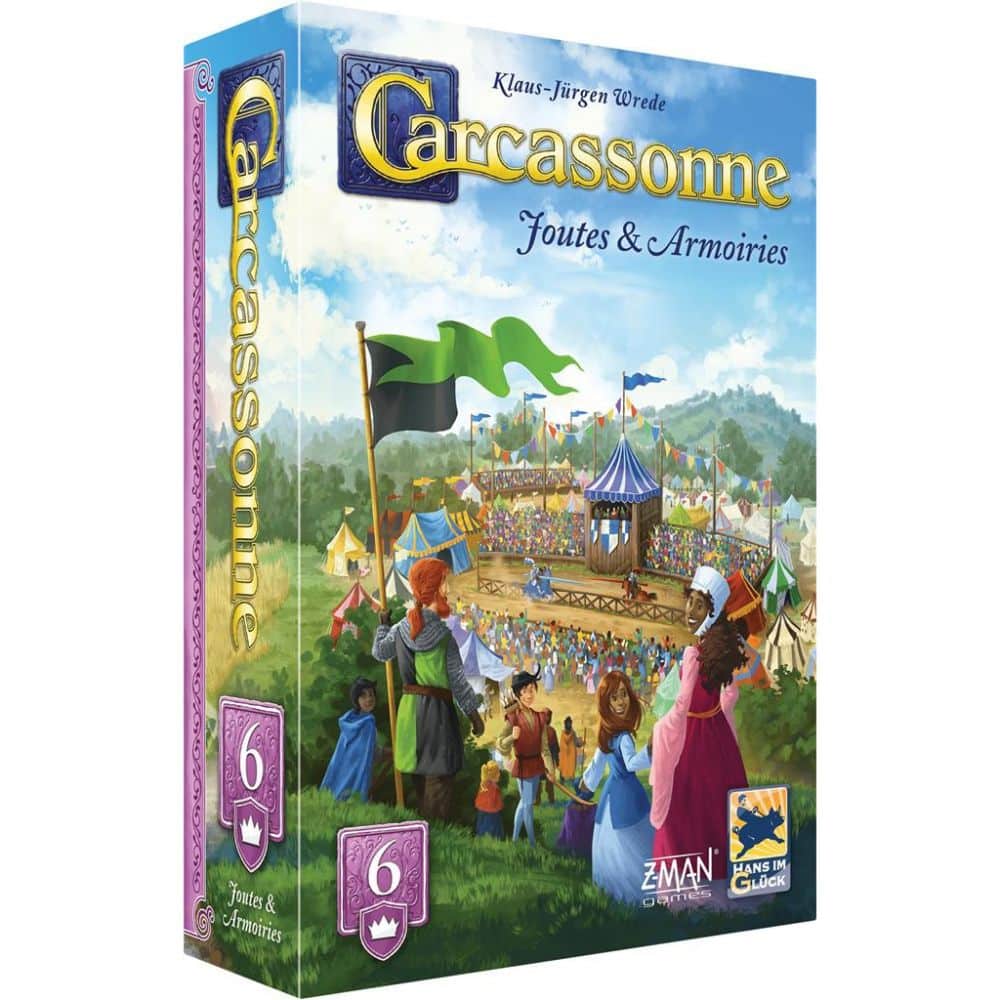 Carcassonne extension 6 : Joutes et Armoiries 2025