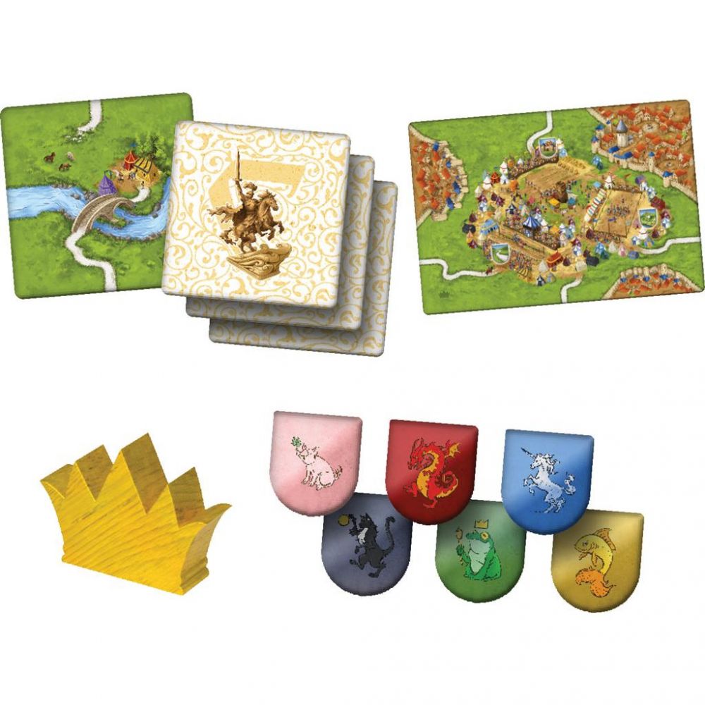 Carcassonne extension 6 : Joutes et Armoiries 2025 - carcassonne extension 6 : joutes et armoiries 2025