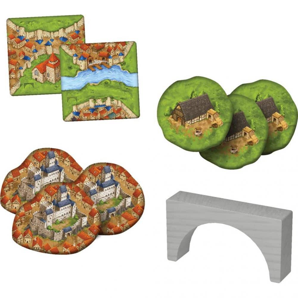 Carcassonne extension 8 : Ponts et Chateaux 2025 - carcassonne extension 8 : ponts et chateaux 2025