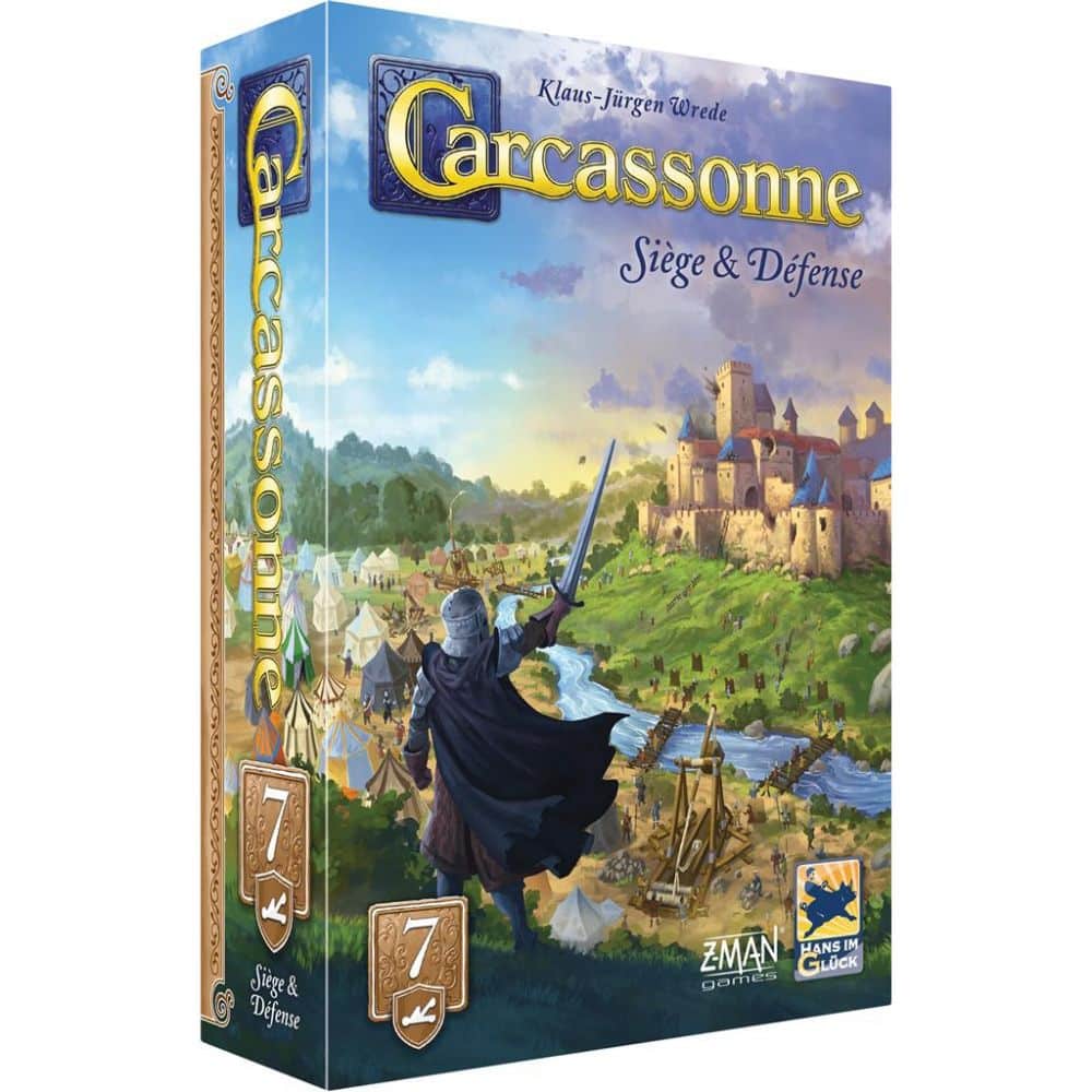 Carcassonne extension 7 : Siège et Défense 2025