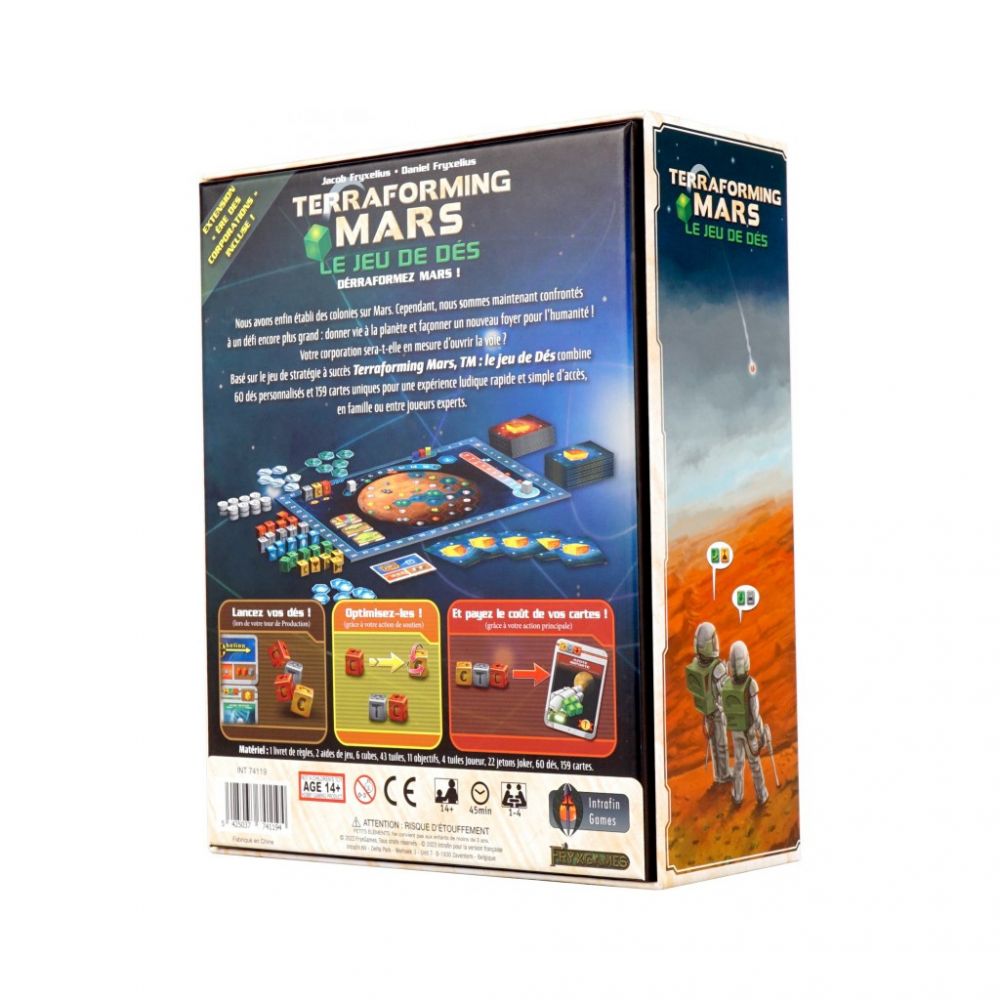 Terraforming Mars le jeu de dés - terraforming mars le jeu de dés