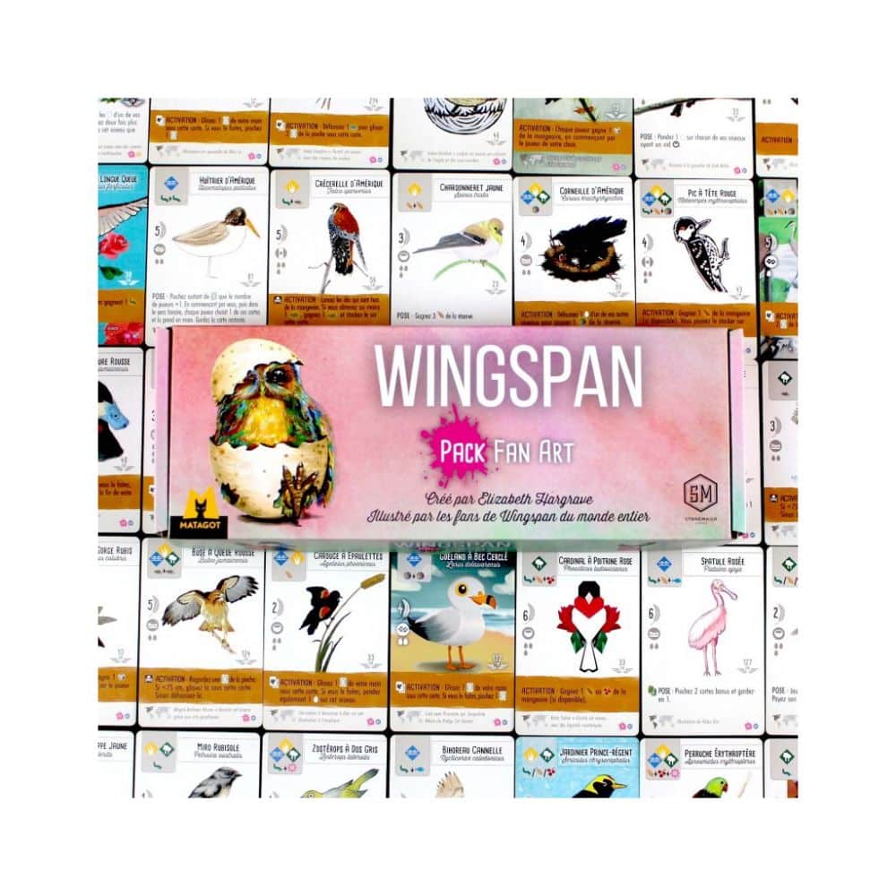 Wingspan Fan Art Pack - wingspan fan art pack