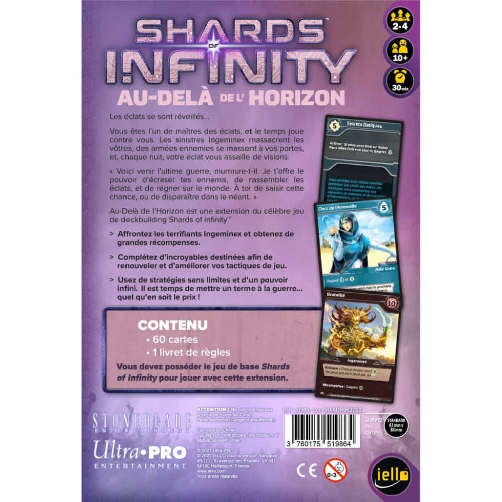 Shards of Infinity : au delà de l'horizon - shards of infinity : au delà de l'horizon