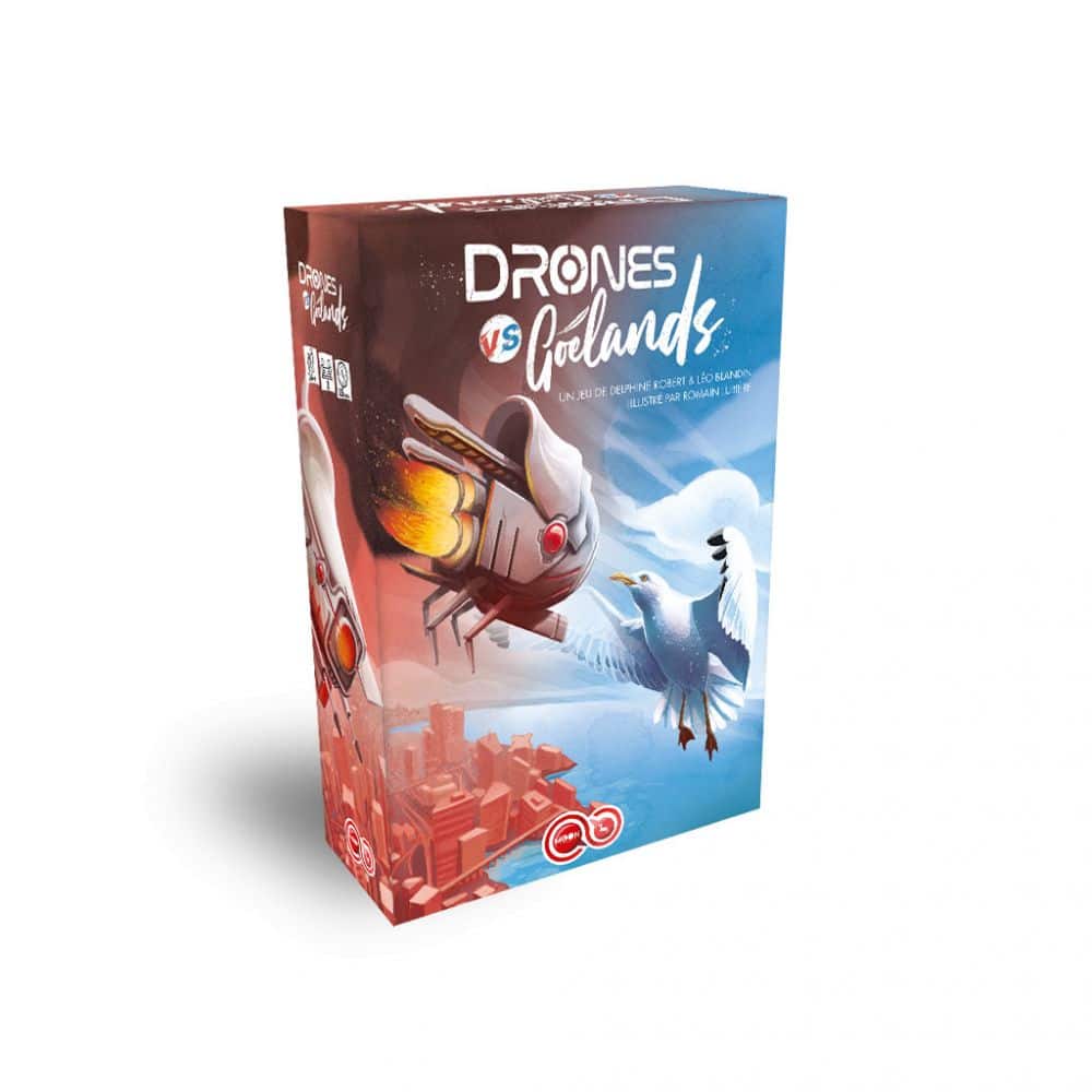 Drone vs Goelands
