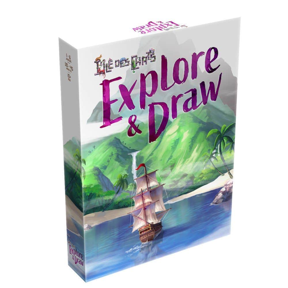 L'ILE DES CHATS - EXPLORE AND DRAW