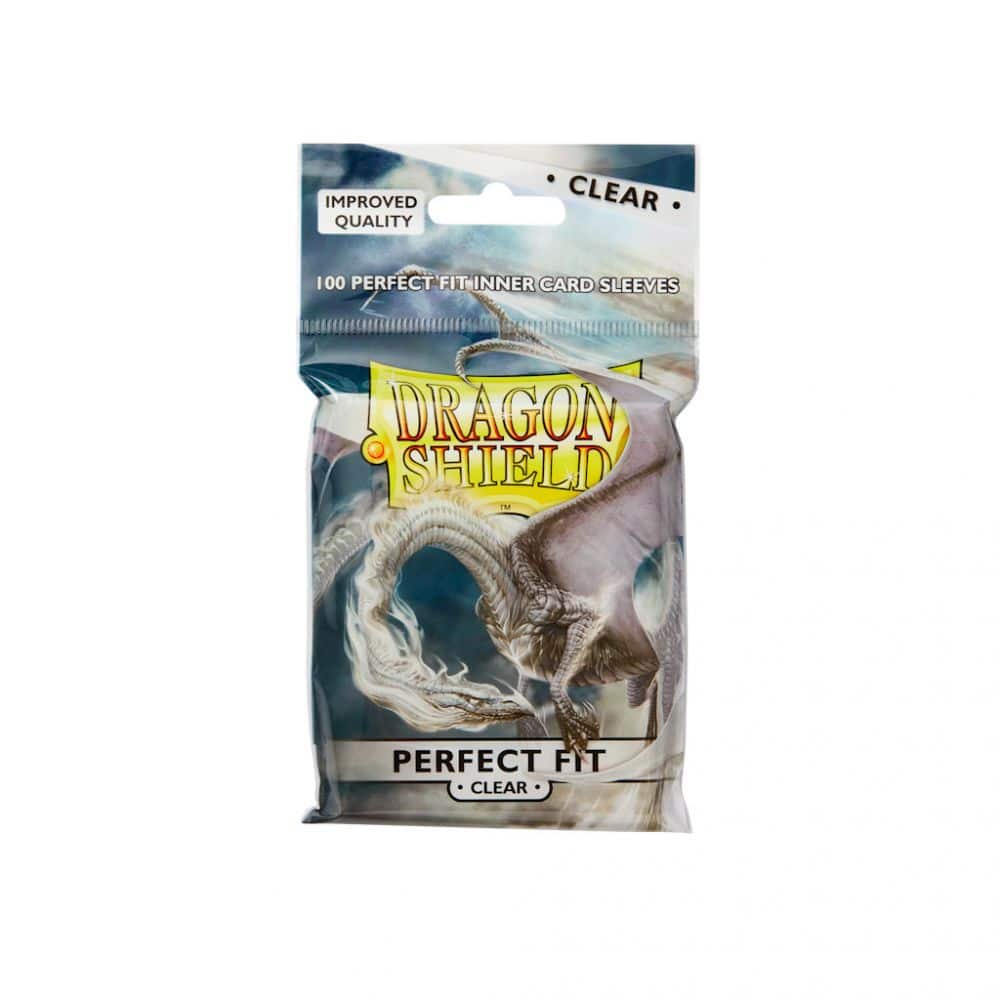 dragon shield perfect fit : clear/clear