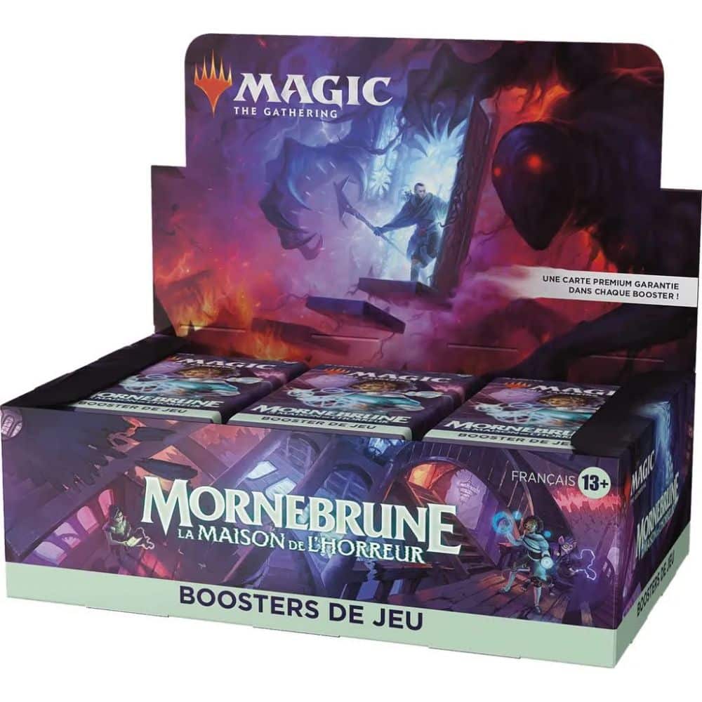 magic the gathering mornebrune : display 36 boosters vf