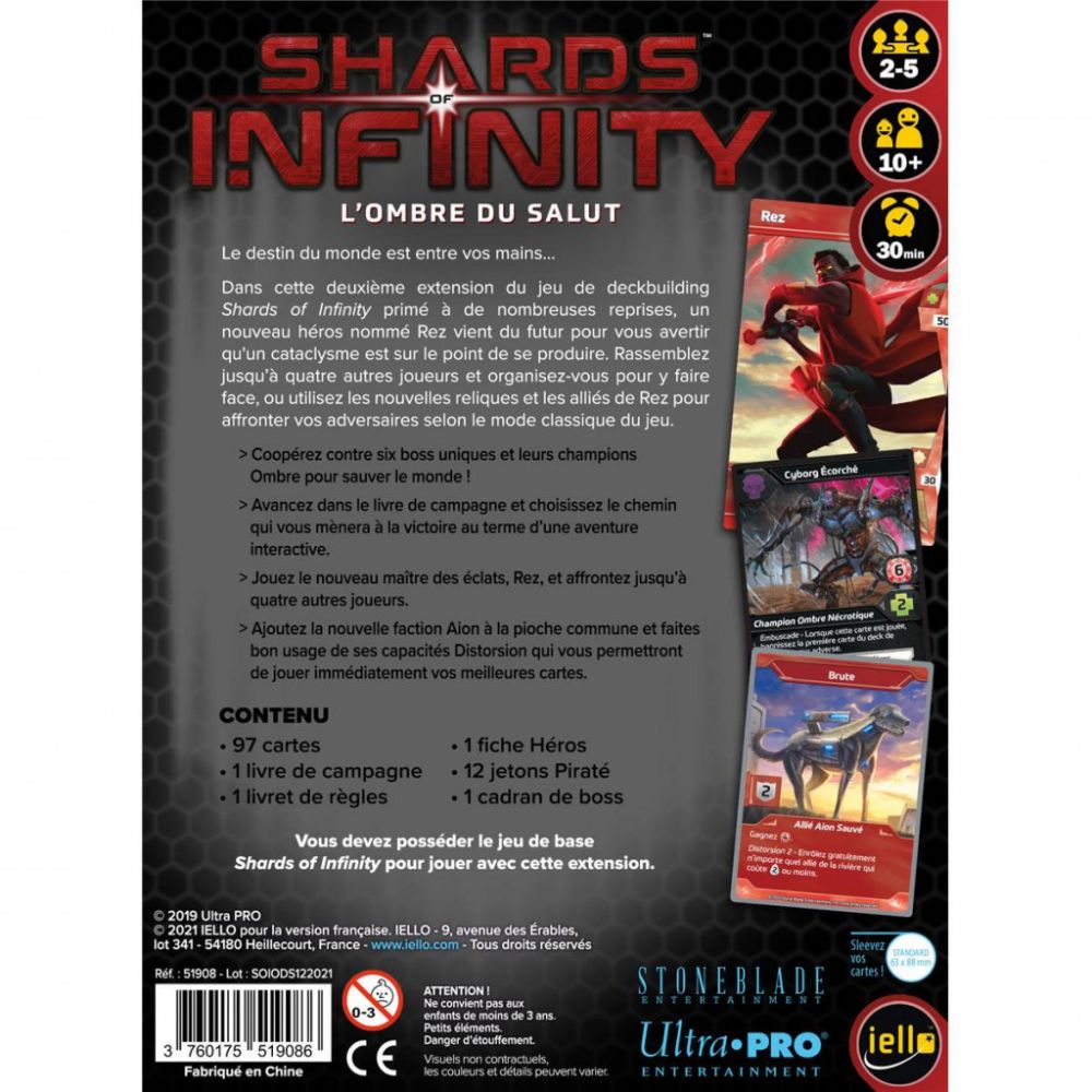 Shards of Infinity : l'Ombre du Salut - shards of infinity : l'ombre du salut