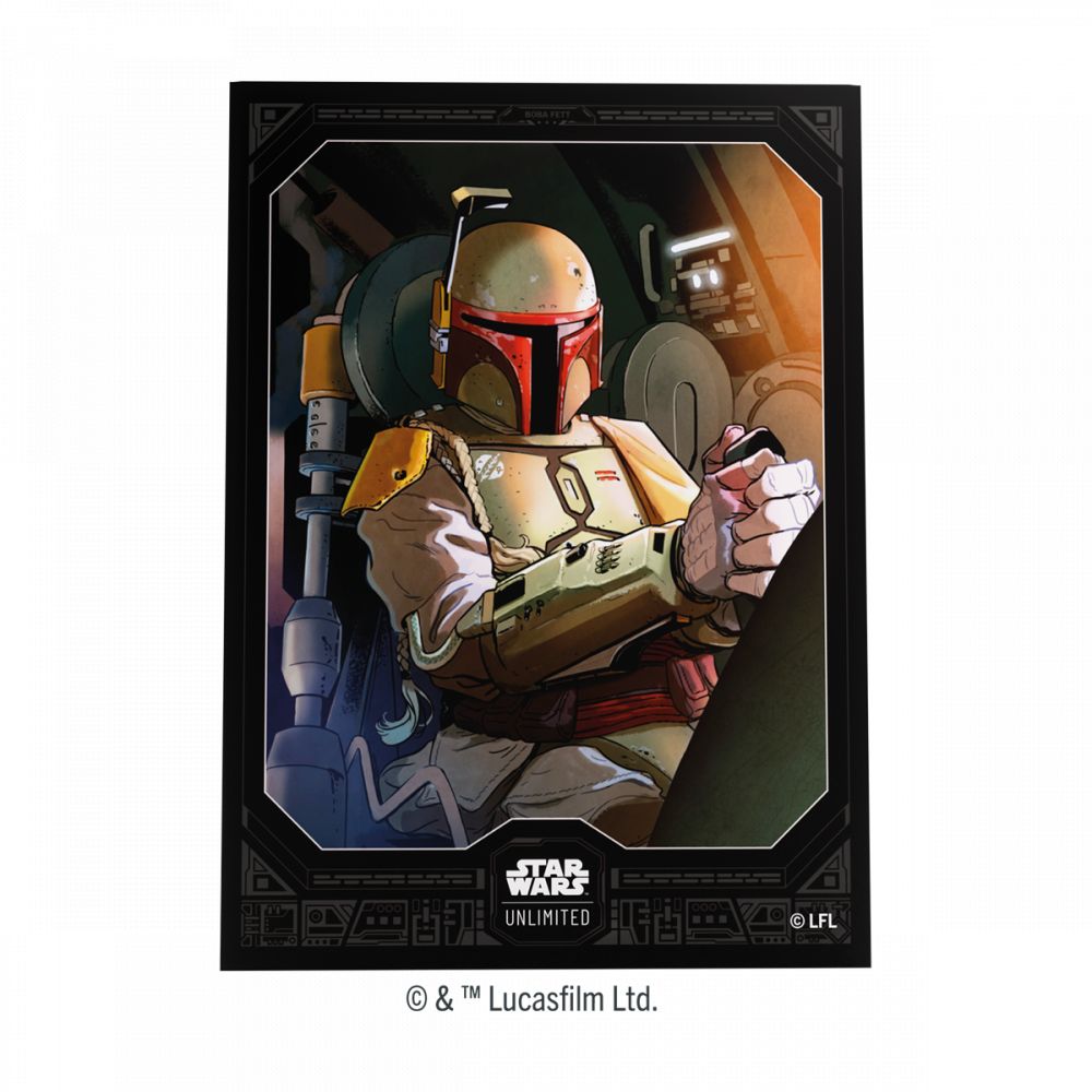 Star Wars Unlimited : Passage en Vitesse Lumiére Art Sleeves : Boba Fett