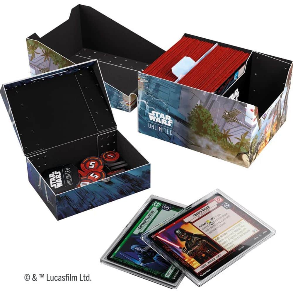 Star Wars Unlimited : Passage en Vitesse Lumiére TS Soft Crate : Scarif - star wars unlimited : passage en vitesse lumiére ts soft crate : scarif