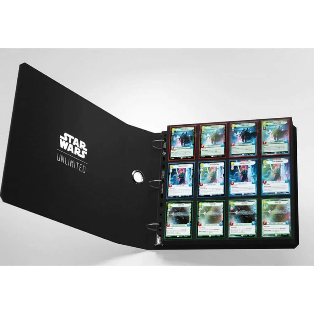Star Wars Unlimited : Passage en Vitesse Lumière Cardport XL Slipcase Ring binder : Logo - star wars unlimited : passage en vitesse lumière cardport xl slipcase ring binder : logo