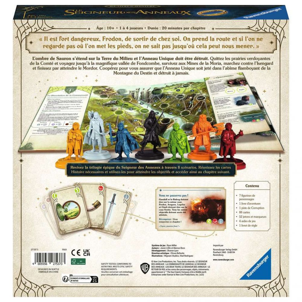 Le Seigneur des Anneaux - Jeu Livre Aventure - le seigneur des anneaux jeu livre aventure