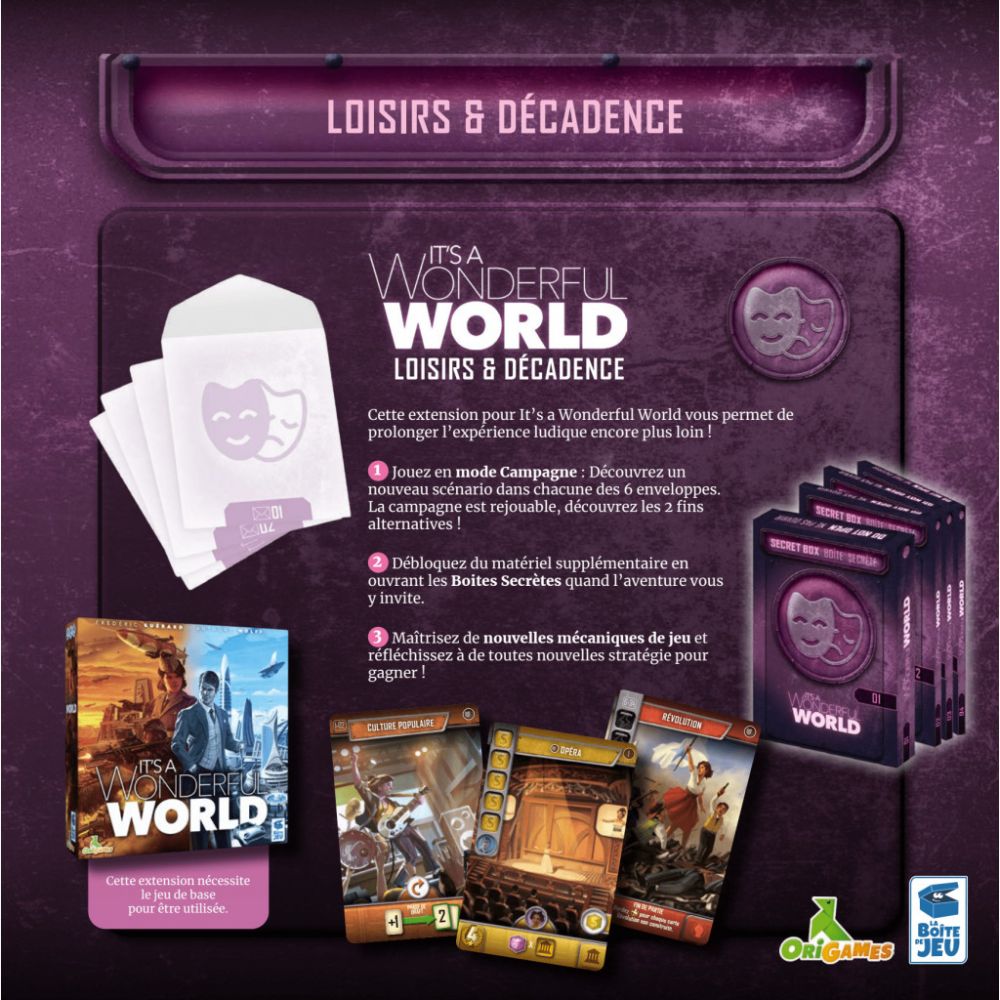 It's A Wonderful World - Extension Loisirs et Decadence - it's a wonderful world extension loisirs et decadence