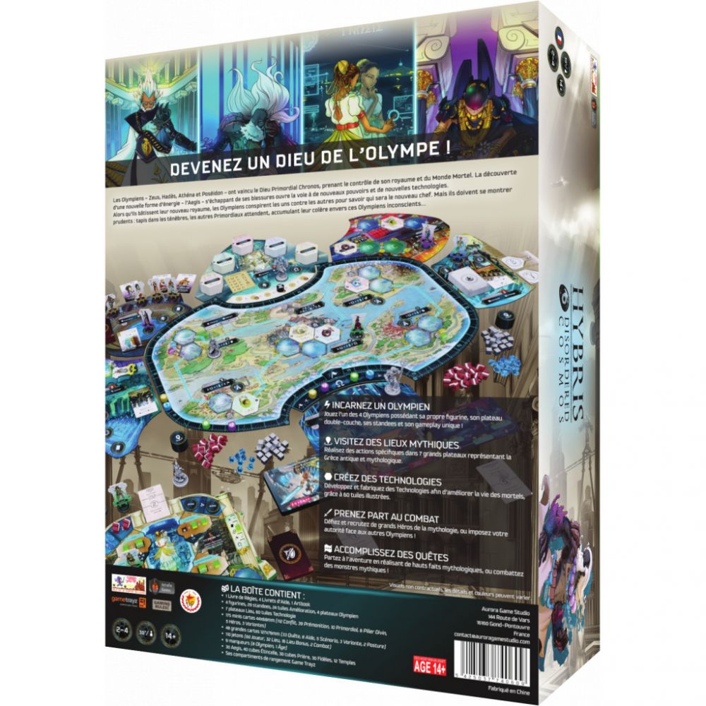 Hybris : Disordered Cosmos - jeu de plateau - hybris : disordered cosmos jeu de plateau