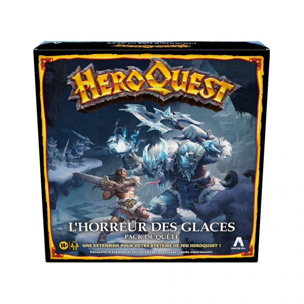 heroquest ext. l'horreur des glaces
