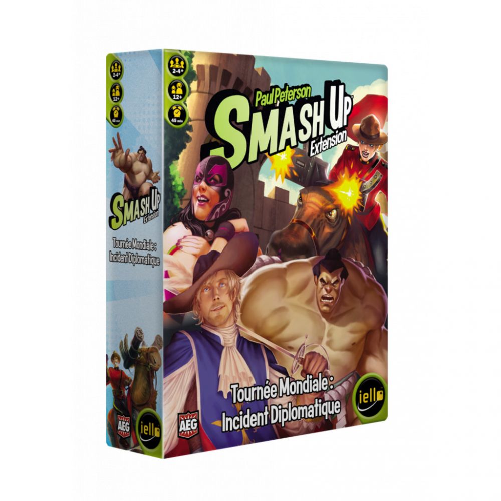 smash up tournée mondiale : incident diplomatique
