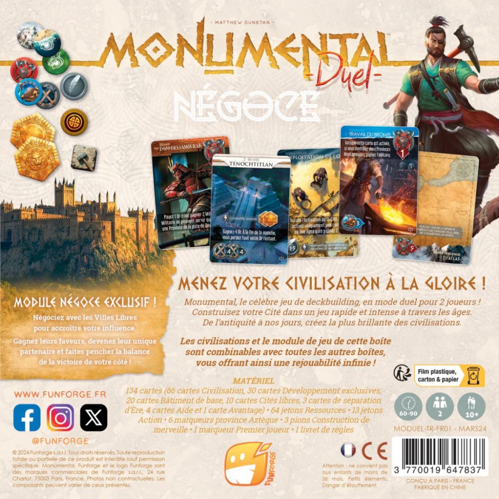 Monumental Duel : Négoce - monumental duel : négoce