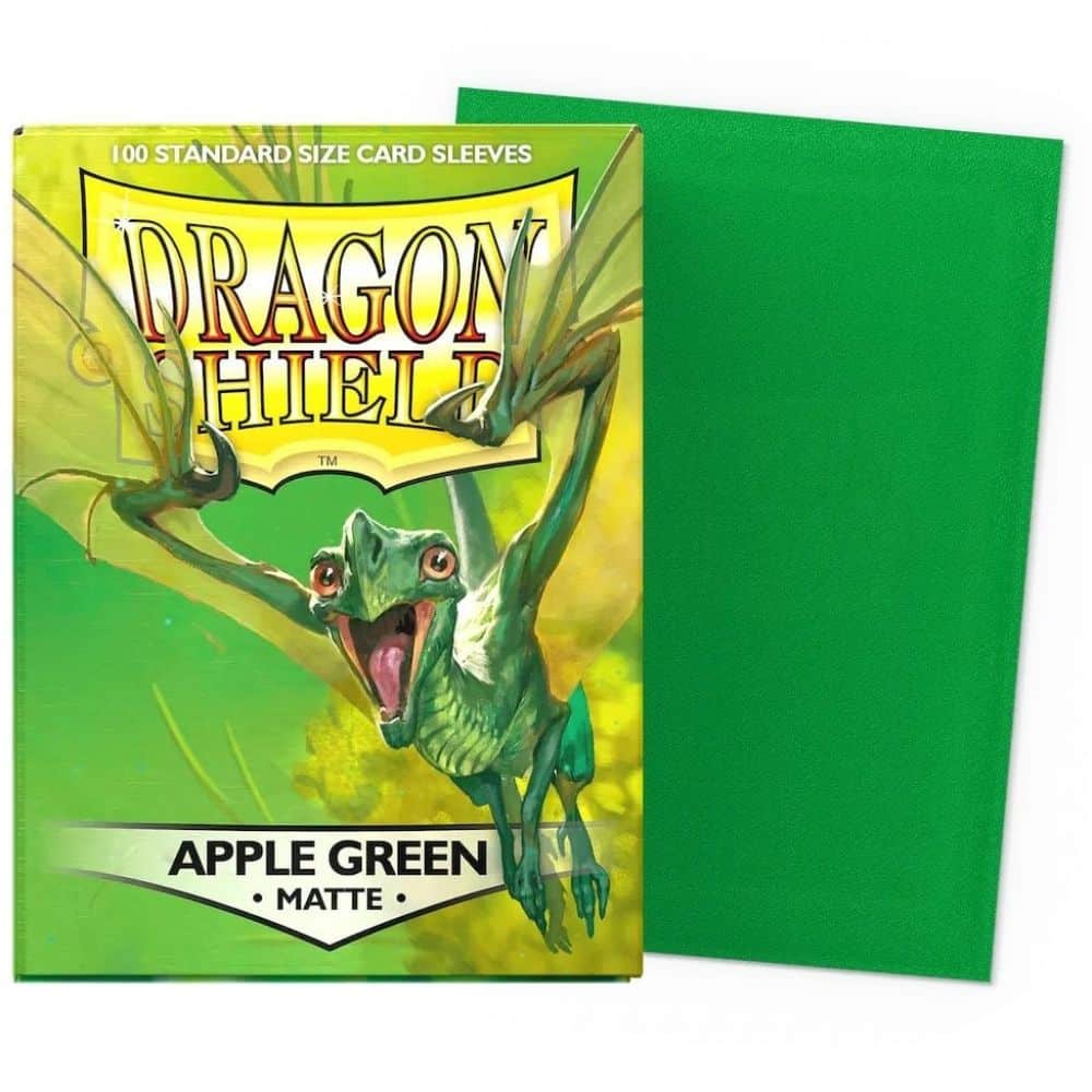 dragon shield matte : apple green