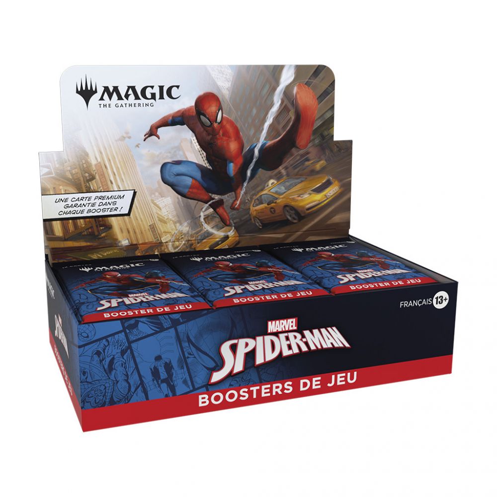 magic the gathering spider man : display 30 boosters vf