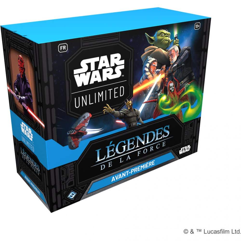 Star Wars Unlimited :  Legendes de la Force - Boîte Avant-Première