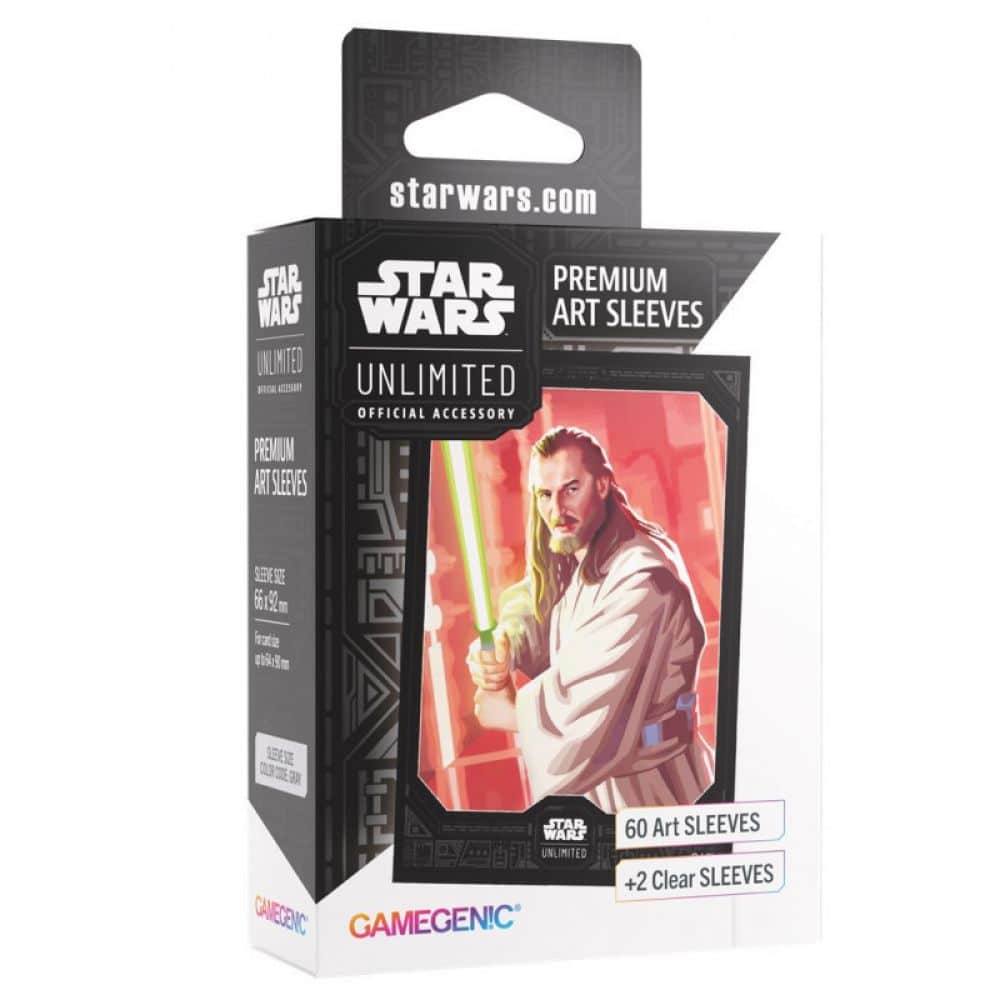 Star Wars Unlimited : Legendes de la Force - Art Sleeves Qui-Gon Jin