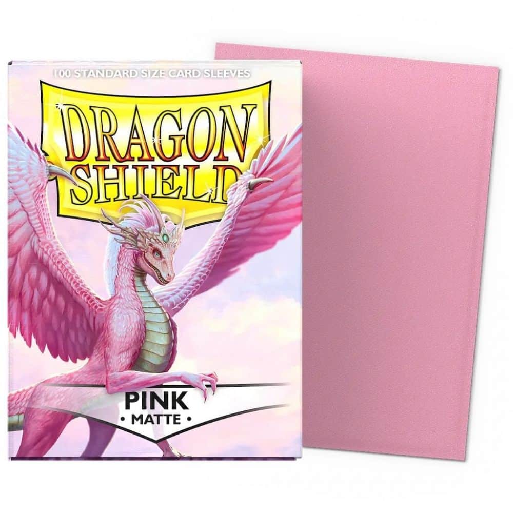 dragon shield matte : pink