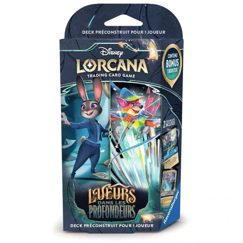 Lorcana Chapitre 10 - Lueurs Dans Les Profondeurs : Deck De Démarrage Judy et Robin des bois
