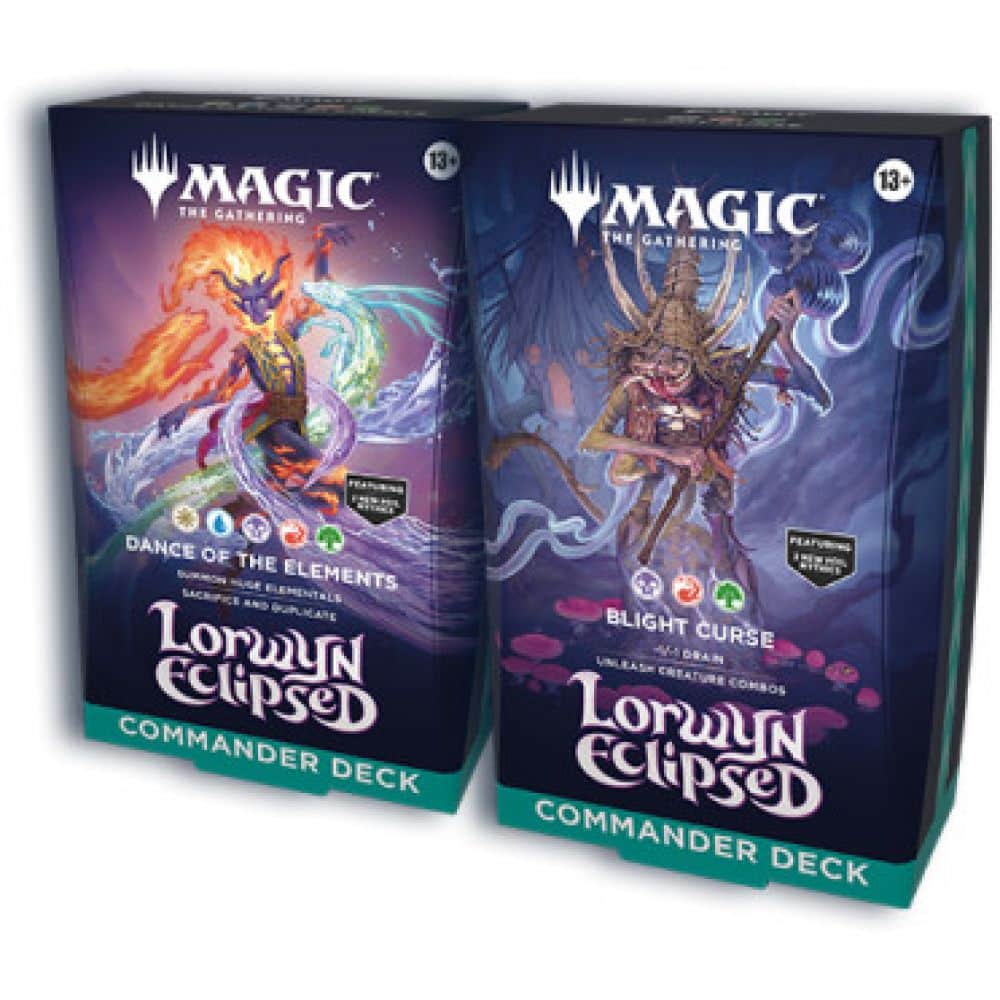magic the gathering : lorwyn eclipsé commander decks