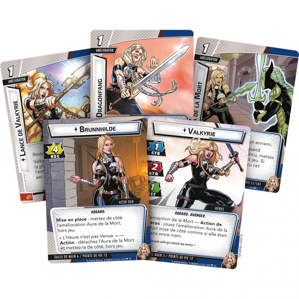 Marvel Champions : Valkyrie paquet héros - marvel champions : valkyrie paquet héros