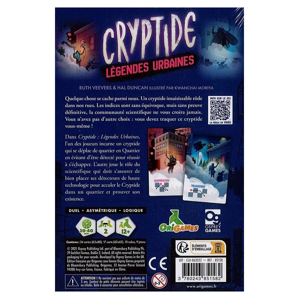 Cryptide : Légendes Urbaines - cryptide : légendes urbaines