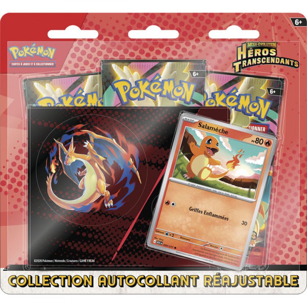 Pokemon - Héros Transcendants ME2.5 : Tech Sticker 3-Pack