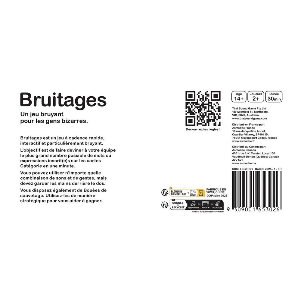 Bruitages - bruitages