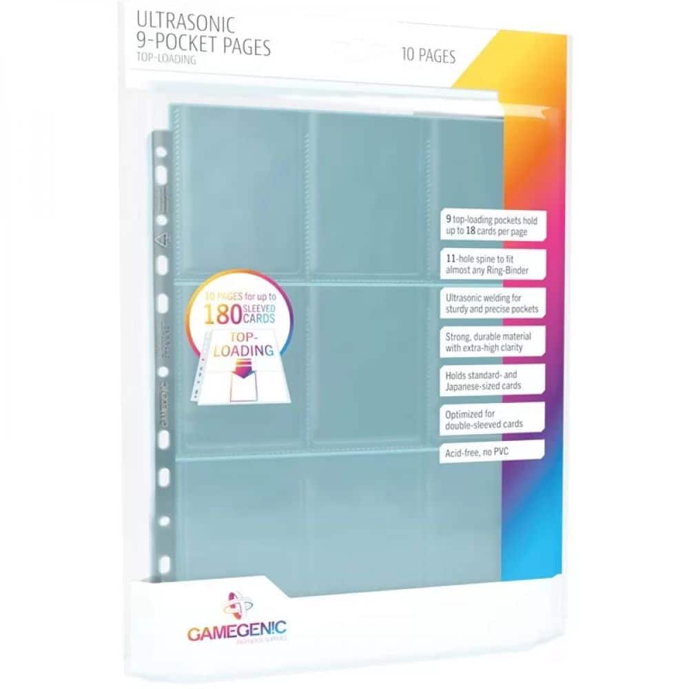 ultrasonic topload : 10 pages 9 pocket pages