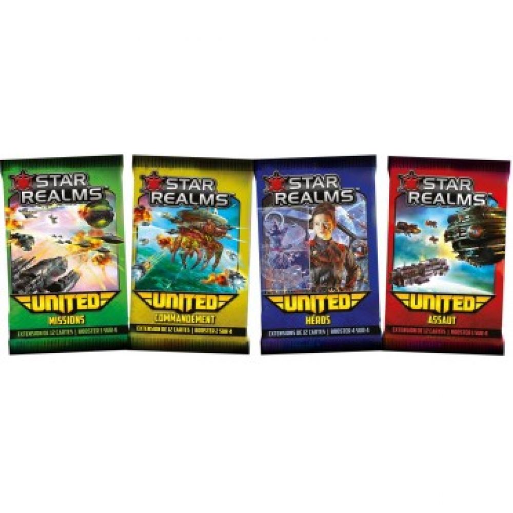 star realms united : lot de 4 packs