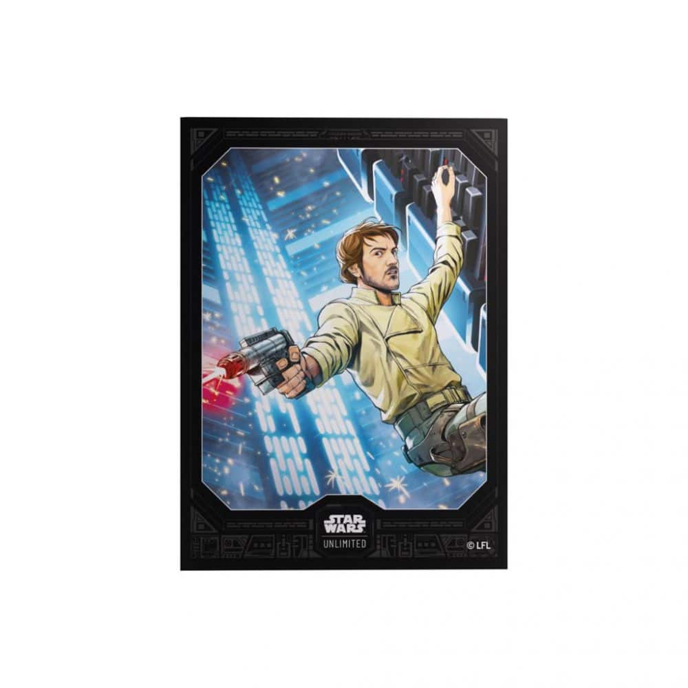 star wars unlimited art sleeves : cassian andor