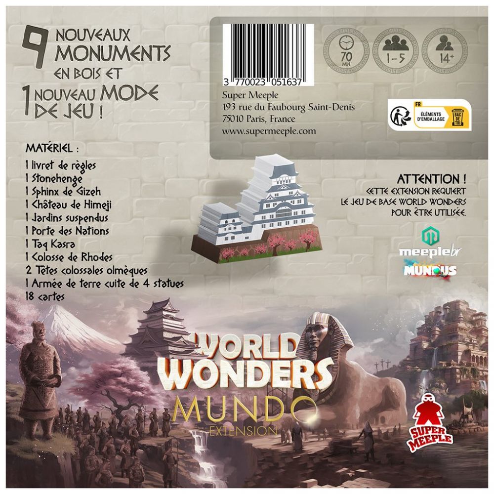 World Wonders - Extension Mundo - world wonders extension mundo