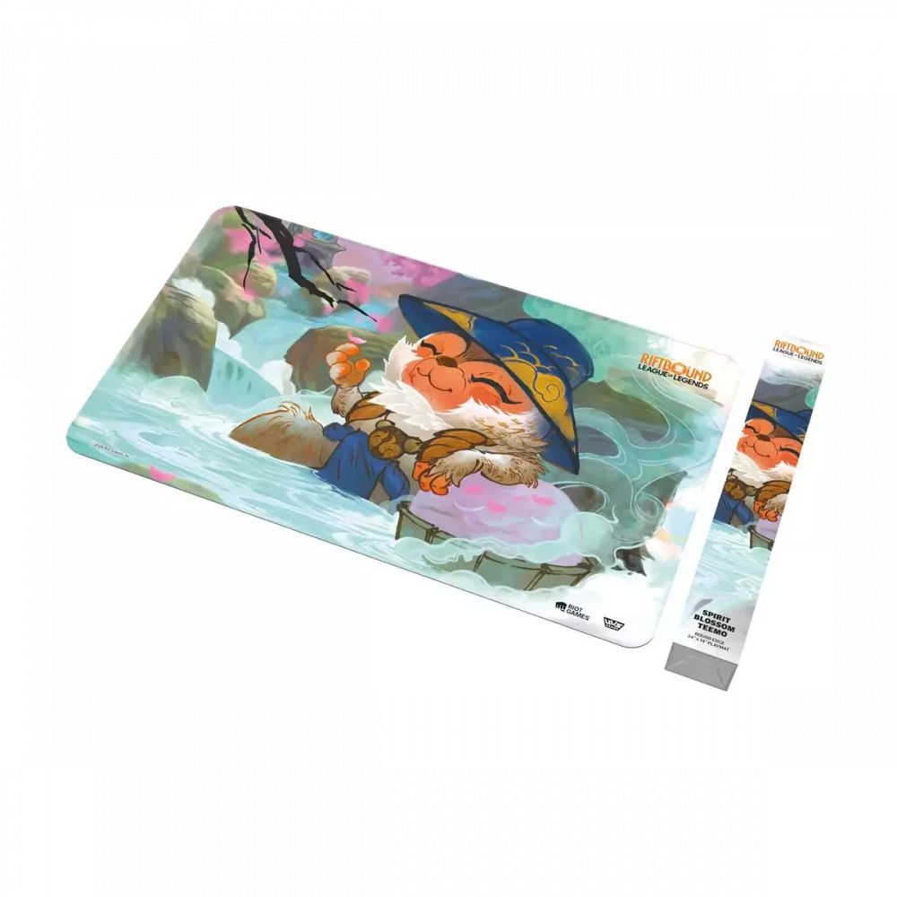 riftbound : spiritforged playmat teemo