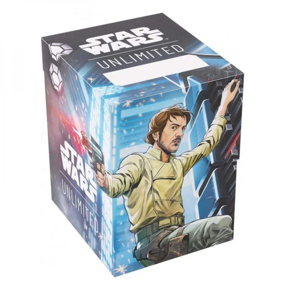 star wars unlimited : deck box cassian andor / dedra meero