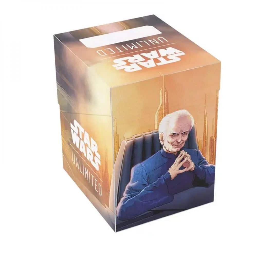Star Wars Unlimited : Deck Box - Padmé Amidala / Palpatine - star wars unlimited : deck box padmé amidala / palpatine