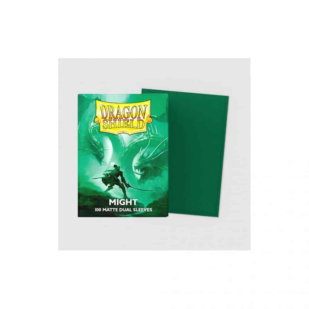 100 dragon shield matte dual sleeves might