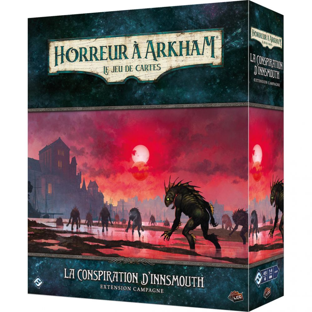 horreur à arkham jce : la conspiration d'innsmouth (campagne)