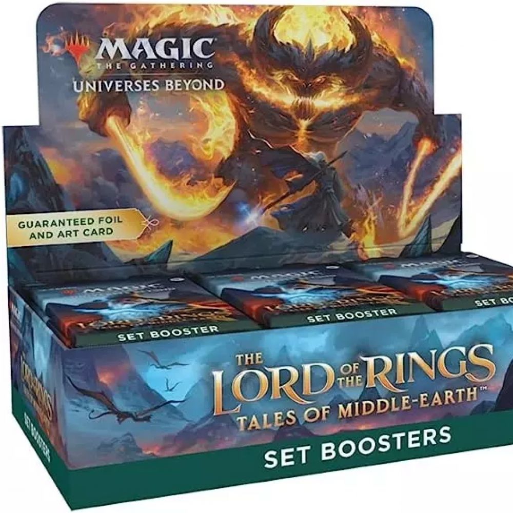 mtg : le seigneur des anneaux set booster vo