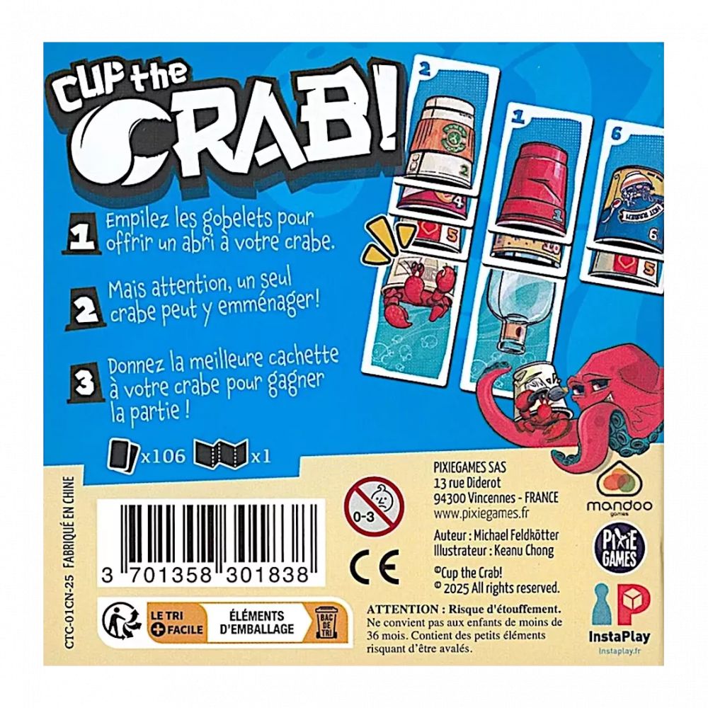 Cup The Crab - cup the crab