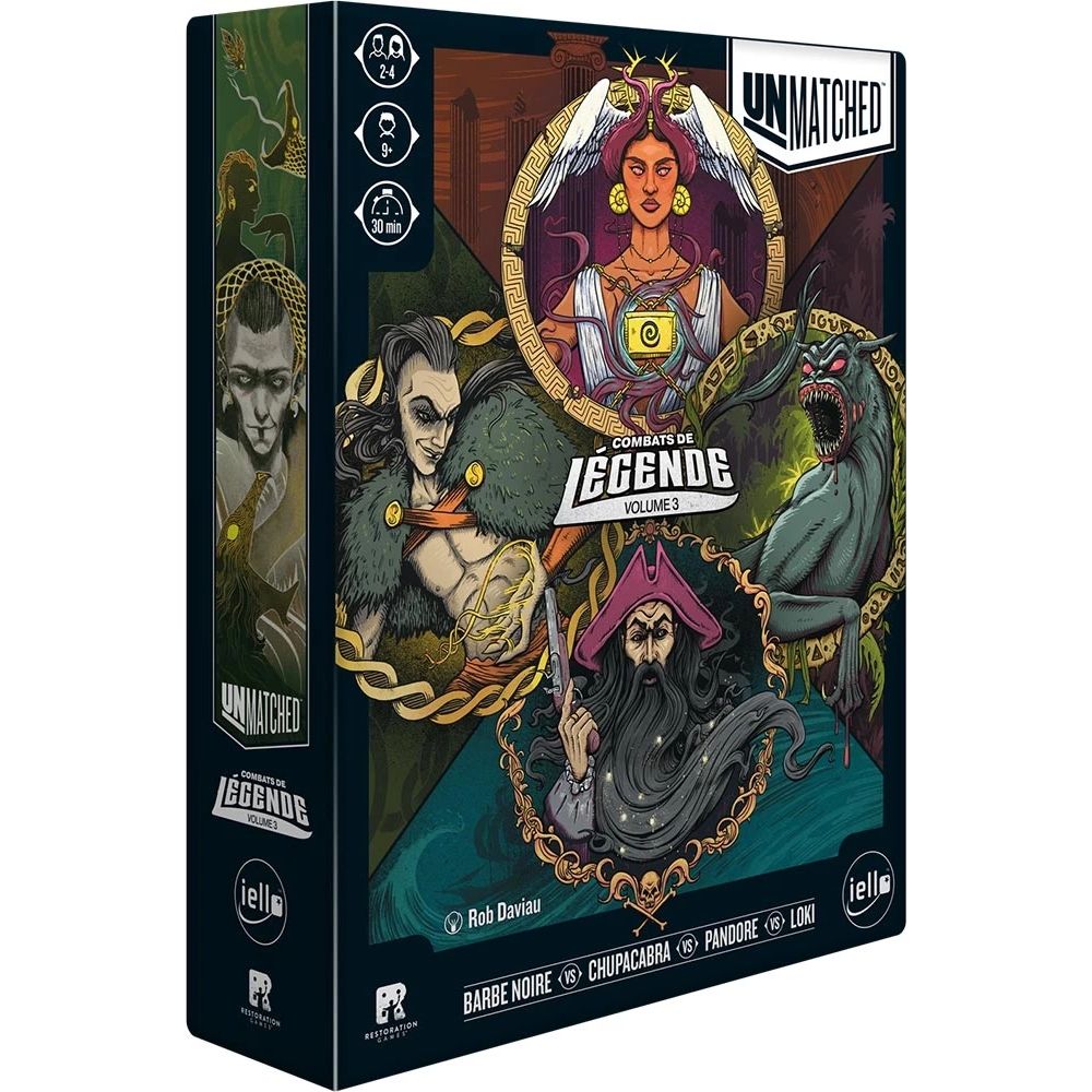unmatched combat de légendes vol 3