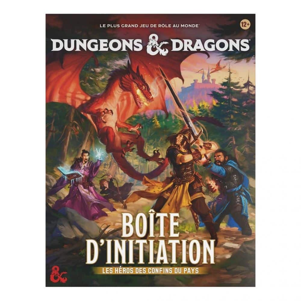 dungeons & dragons boite d'initiation : les héros des confins du pays