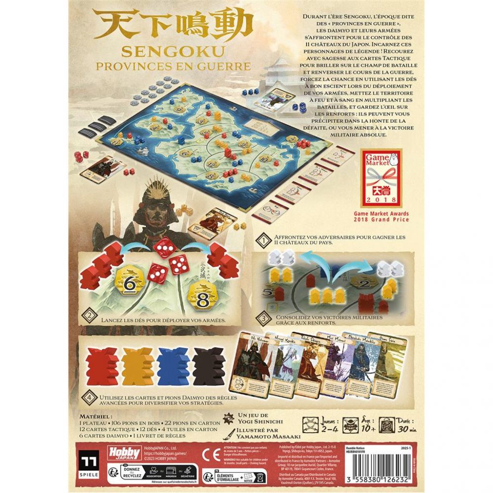 Sengoku : Provinces en guerre - sengoku : provinces en guerre